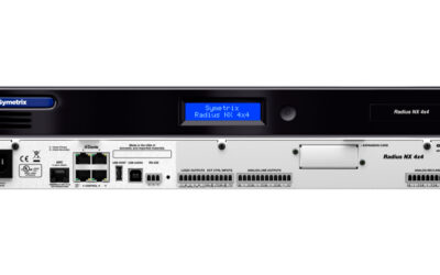 Symetrix Radius NX: ahora certificado para Zoom Rooms